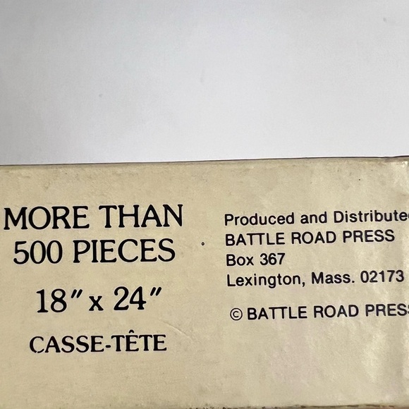 Rare puzzle. CLAUDE MONET 500 pieces - Picture 5 of 5